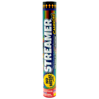 Firework Confetti & Streamers Multicolor Streamer Cannon