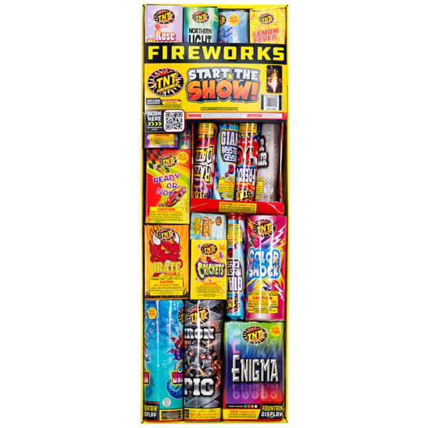 Firework Ground Assortments Start The Show