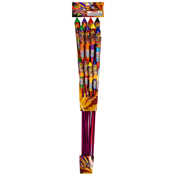 Firework Rockets & Missiles Red Devil® 12 Assorted Rockets